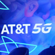 A photo of the AT&T 5G logo
